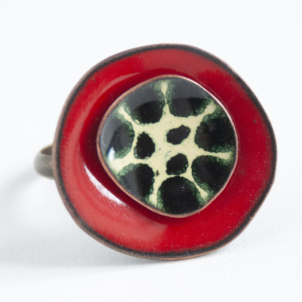 Cor do Cobre - Enamel Ring - Zezere 1