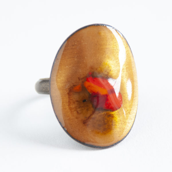 Cor do Cobre - Enamel Ring - Alva a1