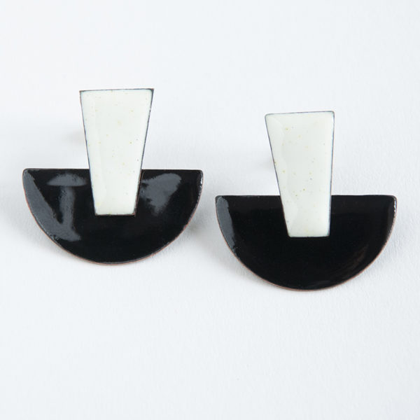 Cor do Cobre - Enamel Earring - Galé b2