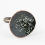 Cor do Cobre - Enamel Earring - Amoreira a1