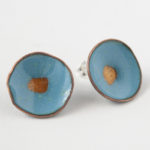 Cor do Cobre - Enamel Earring - Amoreira b2